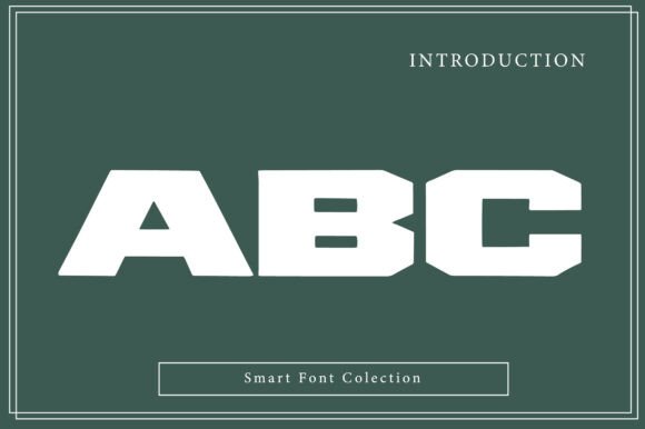 Geo Blocker Font PNG with transparent background - Preview 1