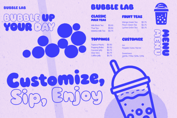 Gummy Loops Font - Preview 6