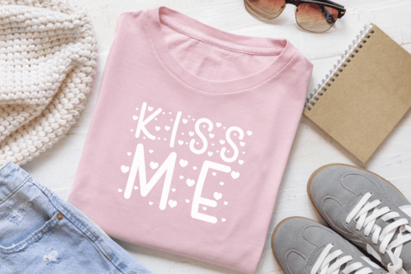 Heart Flurry Font PNG with transparent background - Preview 3