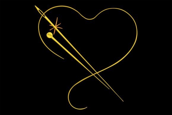 Heart Needle Thread