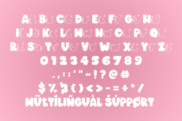 Heartdots Font - Preview 4