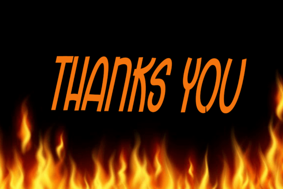 Hellfire Font - Preview 5