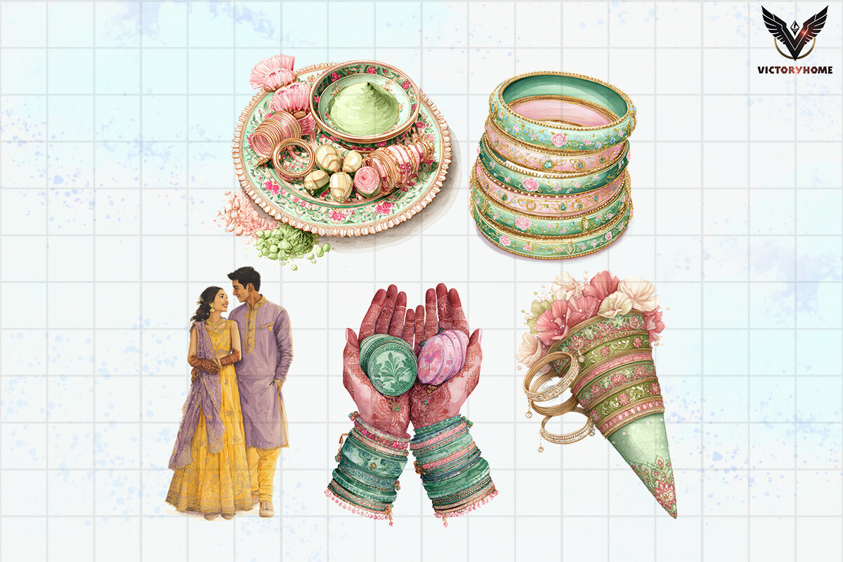 Indian Wedding Clipart PNG - photo 4