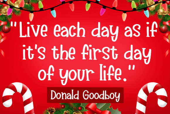 Lighthearted Christmas Font PNG with transparent background - Preview 1