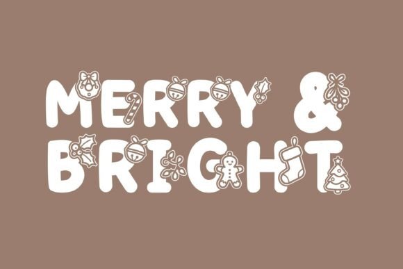 Merrymunch Font PNG with transparent background - Preview 3