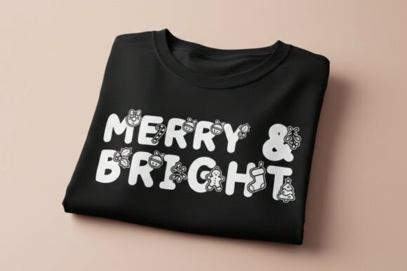 Merrymunch Font PNG with transparent background - Preview 4