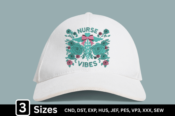 Nurse Vibes, Floral Nurse