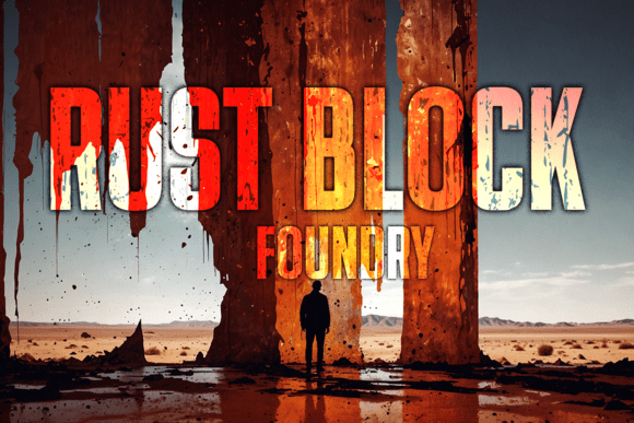 Oxido Font PNG with transparent background - Preview 4
