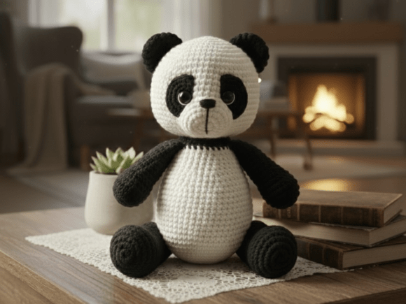 Pattern Bamboo Panda
