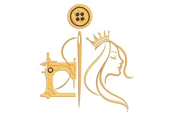 Sewing Queen Logo