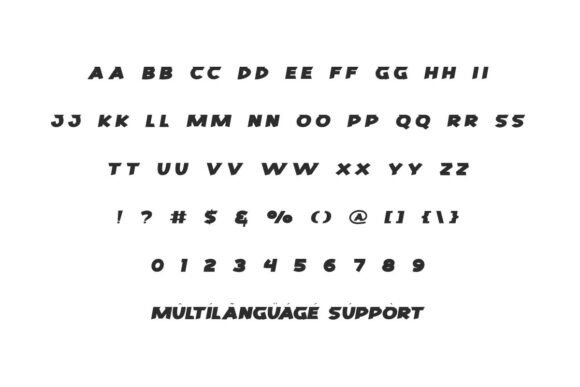 Shared Arena Font PNG with transparent background - Preview 5