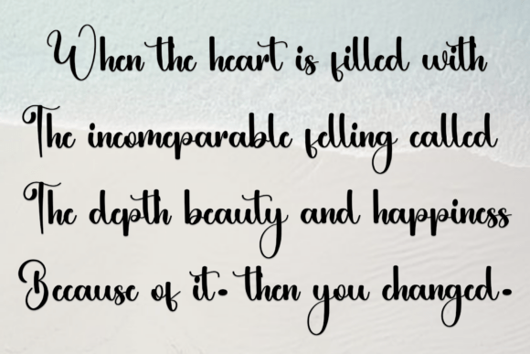 Beauty Autography Font - Preview 6