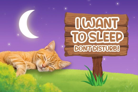 Cute Herlina Font PNG with transparent background - Preview 2