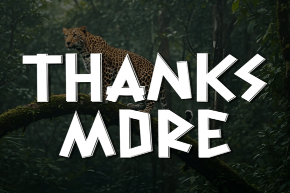 Danger Tiger Font - Preview 4