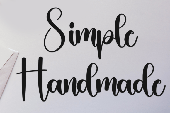 History Calligraphy Font PNG with transparent background - Preview 2