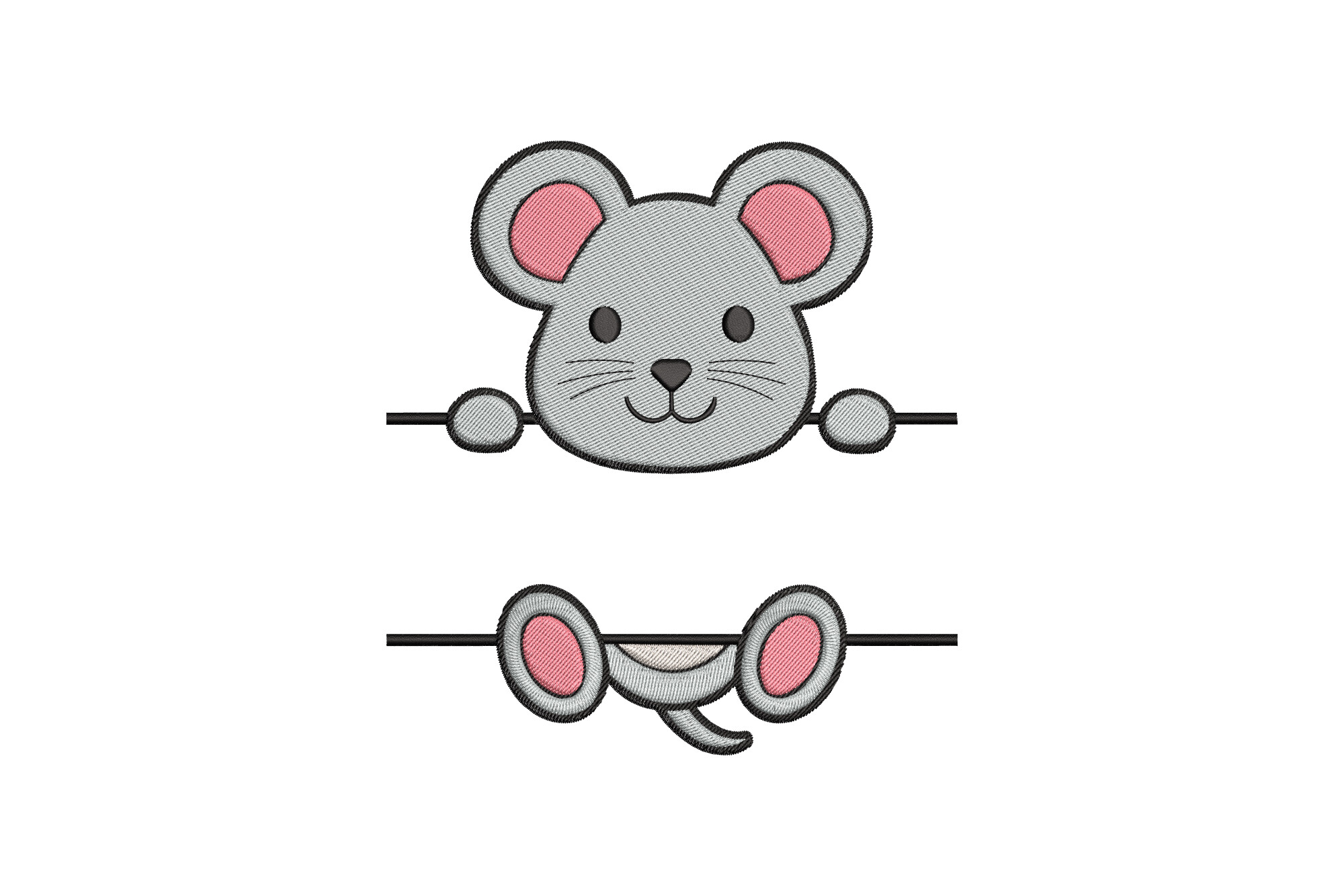 Mouse Monogram
