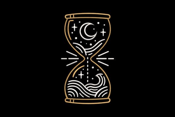 Sun and Moon Hourglass