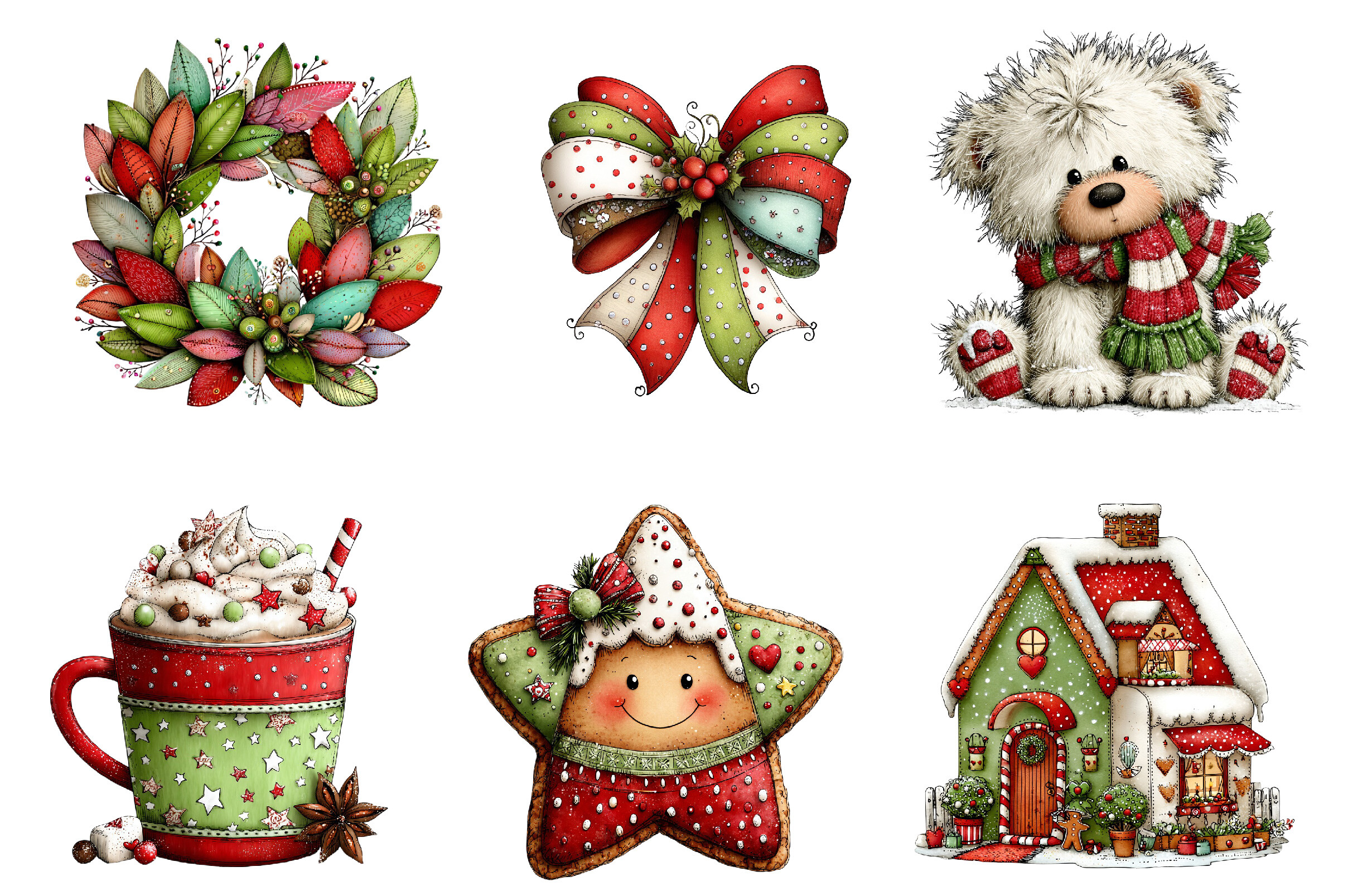 Whimsical Christmas Clipart - photo 5