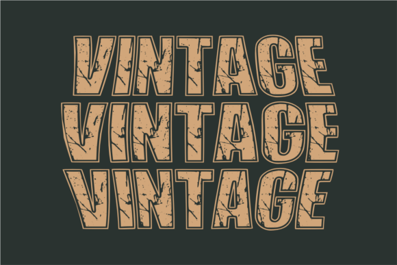 Abcd Grunge Font - Preview 1