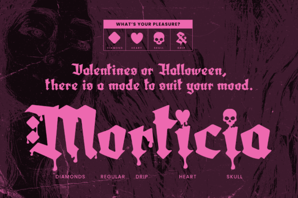 Amortem Font - Preview 3