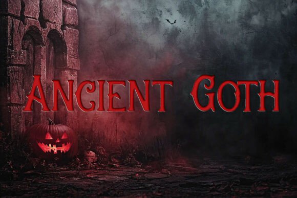 Ancient Goth Font - Preview 1