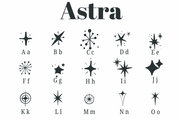 Astra Font - Preview 1