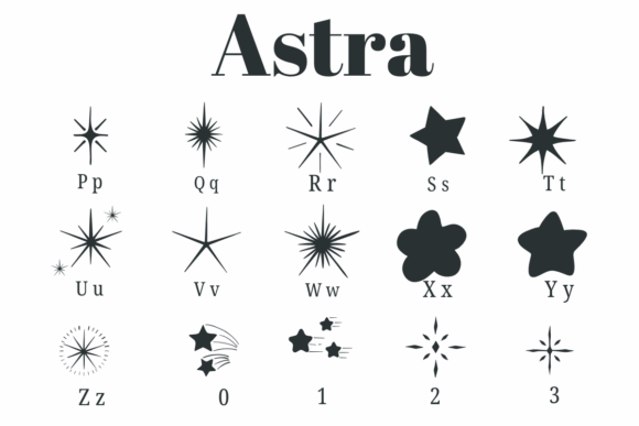 Astra Font - Preview 2