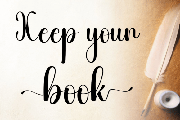 Book Font - Preview 3