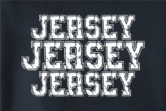 College Grunge Font - Preview 1