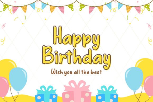 Cute Roliya Font PNG with transparent background - Preview 6