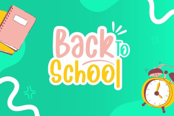Cute Swile Font PNG with transparent background - Preview 6