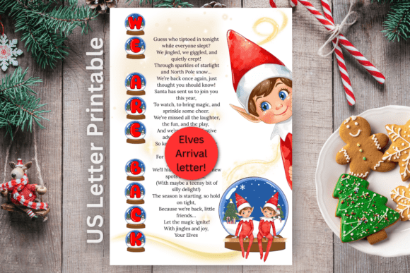 Elf on the Shelf Welcome Letter