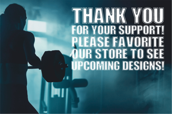 Fitness Sport Font - Preview 4