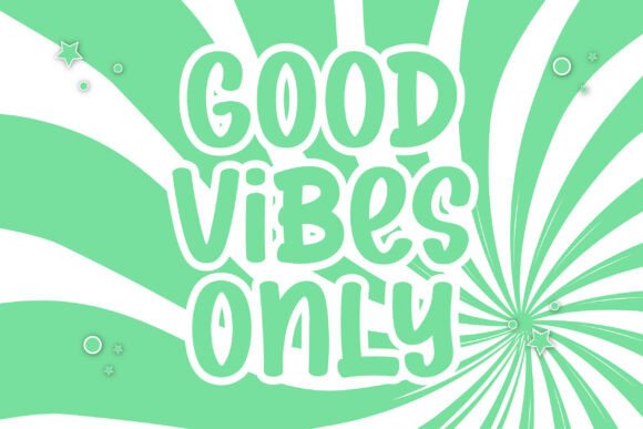 Groovy Night Font - Preview 1
