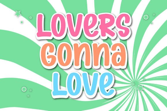 Groovy Night Font - Preview 6