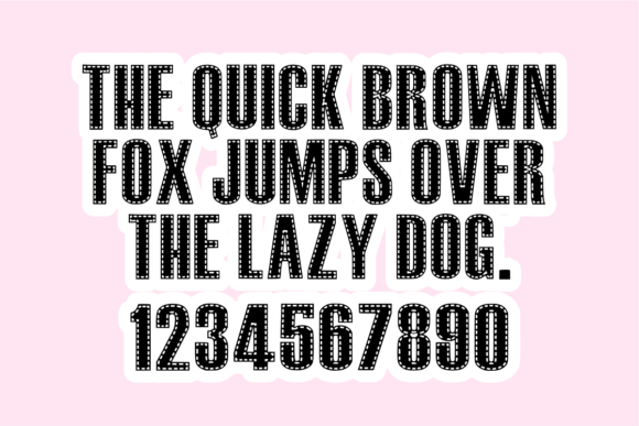 Happy 2026 Font - Preview 2