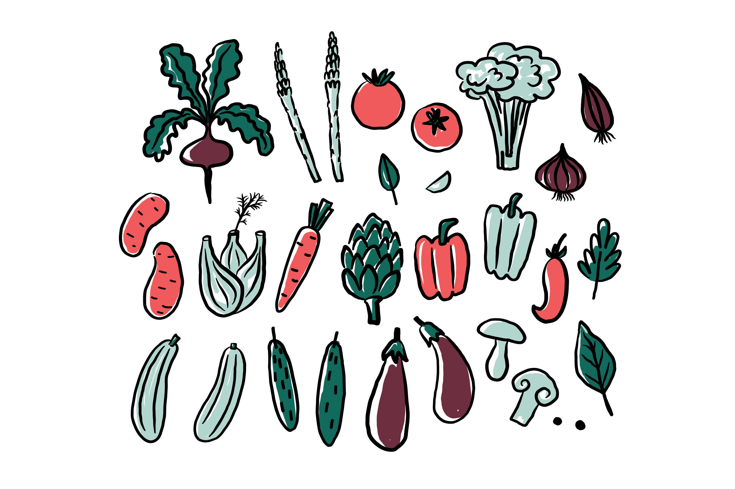 Vegetables Clip Art