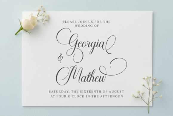 Alignment Font - Preview 1