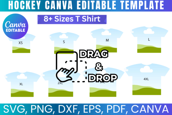 All over T-Shirt Template Bundle