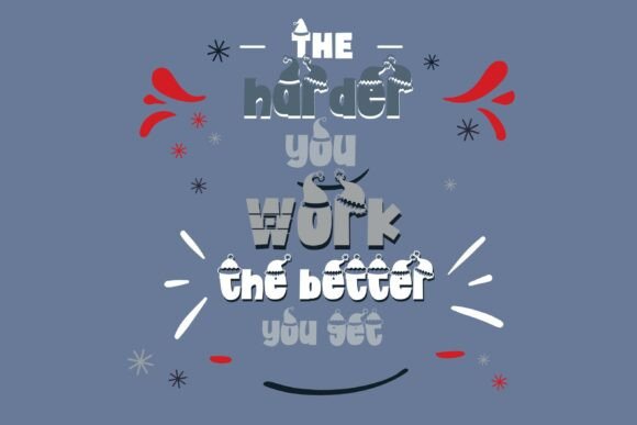Big Belly Trio Font - Preview 2