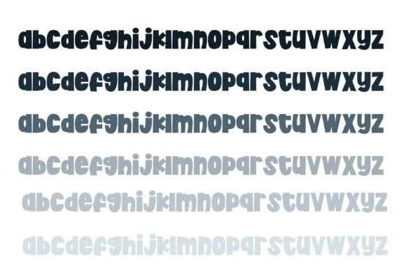 Big Belly Trio Font - Preview 6