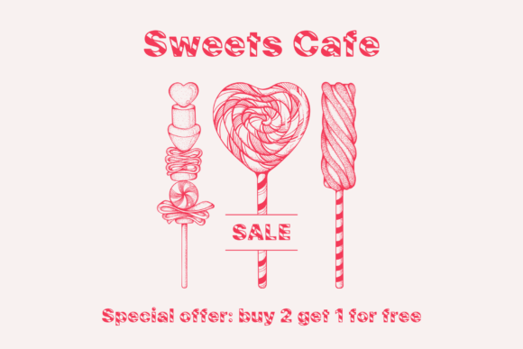 Candy Cane Font - Preview 4