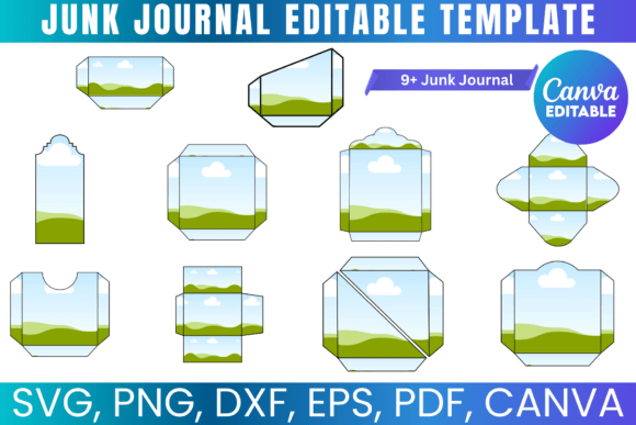 Canva Junk Journal Canva Template
