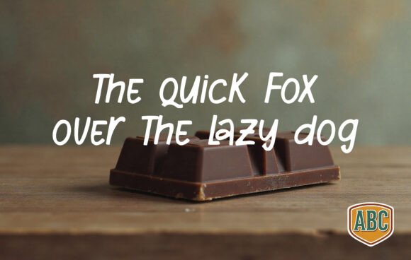 Chocolate Font - Preview 1