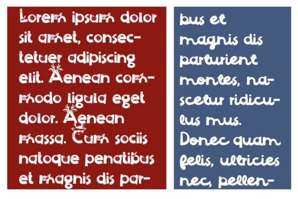 Christmas Deer Duo Font PNG with transparent background - Preview 3