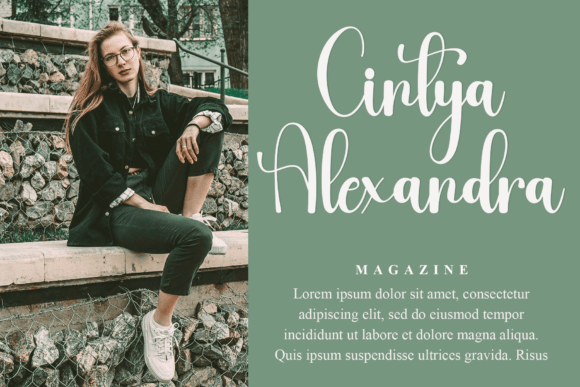 English Font - Preview 1