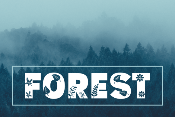 Golden Flora Font - Preview 3