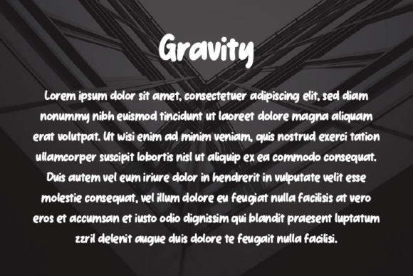 Gravity Font - Preview 2