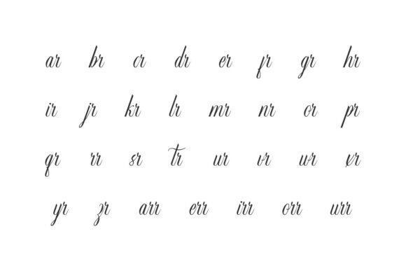 Manda Amora Font font preview - 6