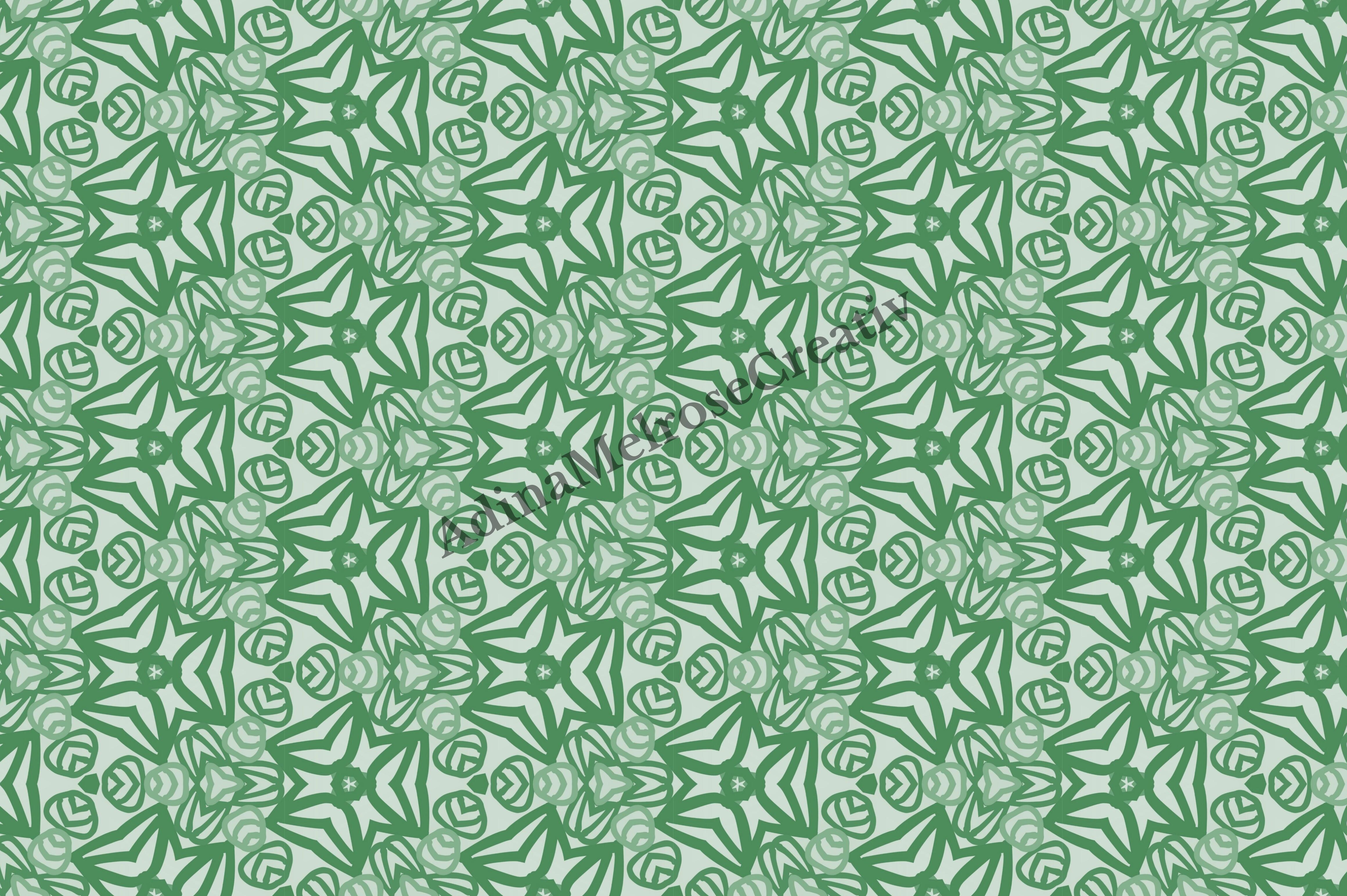 Mandala Geometric Seamless Pattern